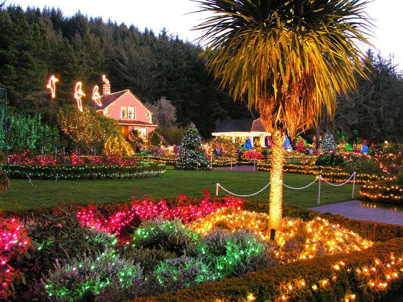 Shore Acres State Park Lights Up Oregon Coast Visitors Association